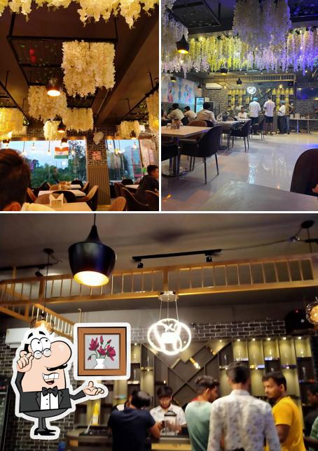 The interior of Biryani Mahal