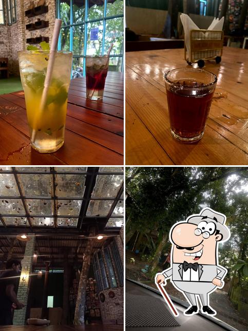 Among various things one can find exterior and drink at The Shack Bistro