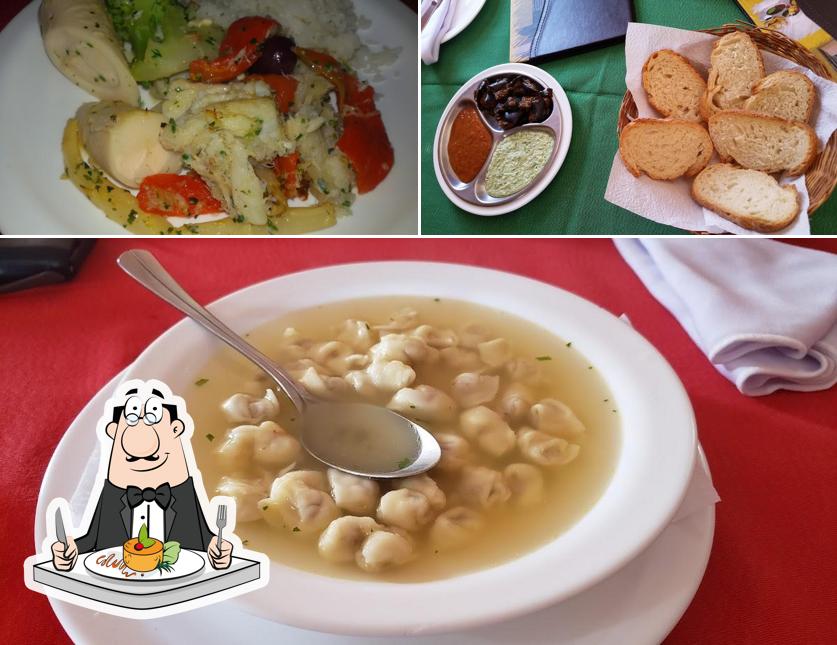 Platos en Cantina Zinhani