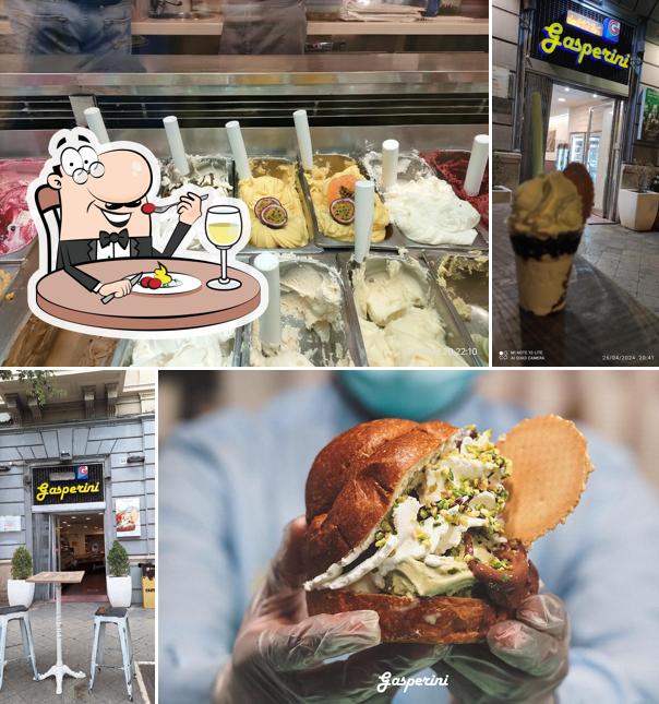 Platti al Gelateria Gasperini dal 1936