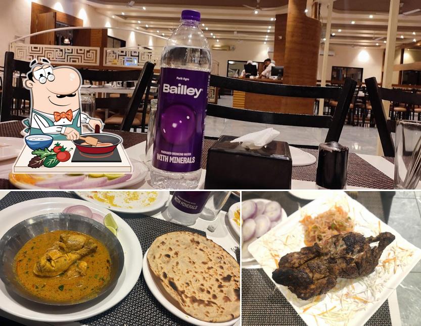 Chicken curry at Hotel Ajinkyatara