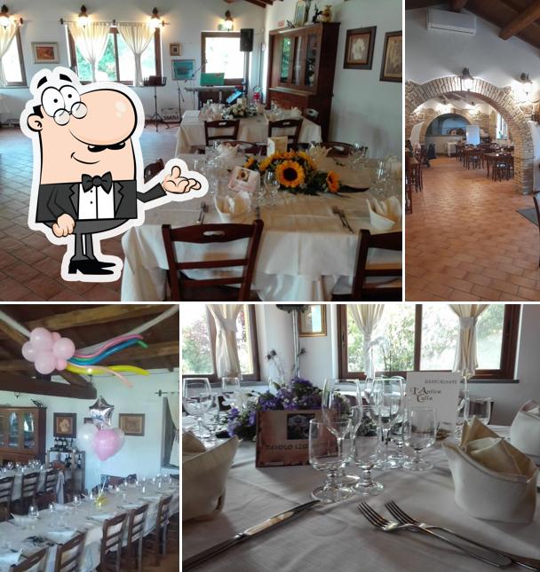 Gli interni di L’Antica Culla