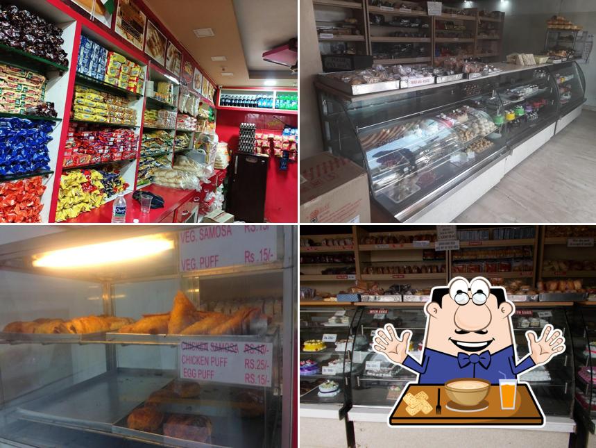 Food at NAAZ Bakery
