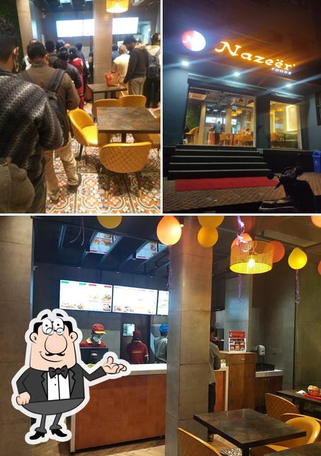The interior of Nazeer Foods