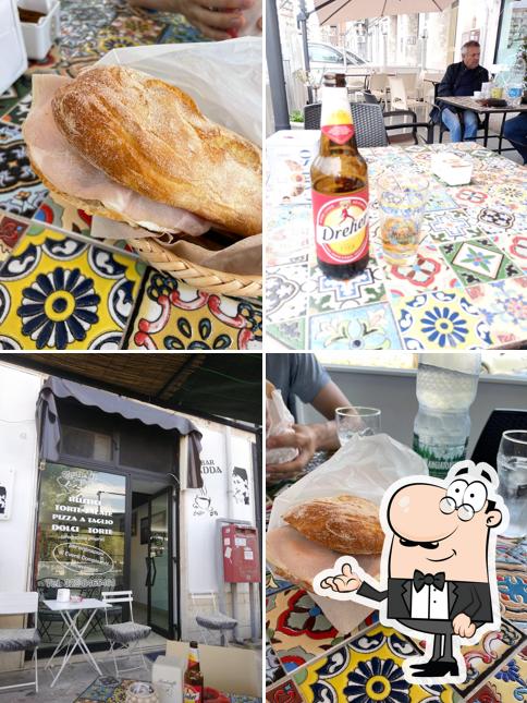 La immagine di interni e cibo da New bar Adda