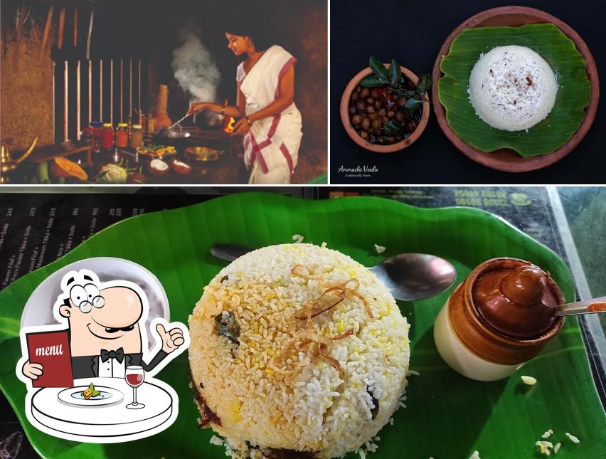 Food at Ammachi Veedu