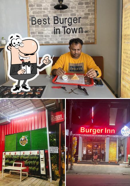 The image of Burger Inn Ottapalam’s interior and exterior