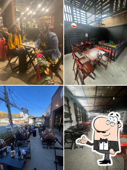 O interior do Budega do Papai