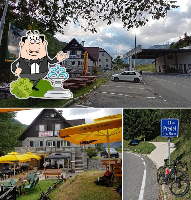Gli esterni di Gostilna Hermanov hram