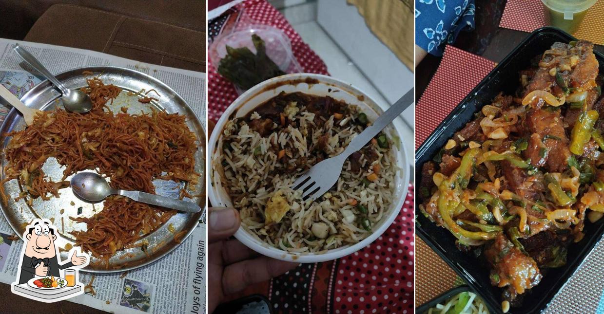 Food at HOMMSCloud kitchen