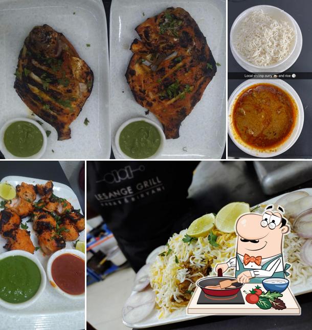 Chicken curry at Lesange Grill