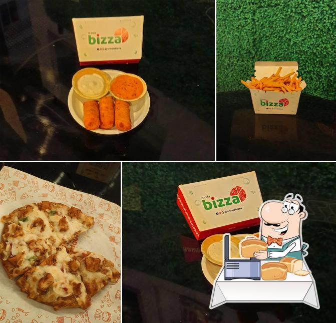 Garlic bread at Millet Chef Vrinda Bizza