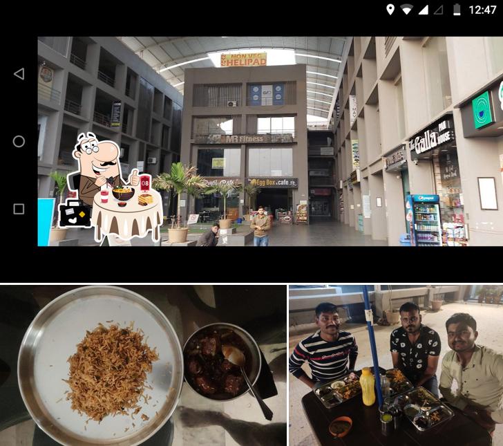 Food at NVDC Non Veg and Chicken Biryani RESTAURANT HELIPAD Business Park