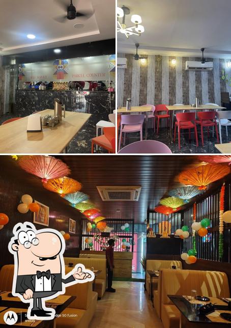 The interior of SRIKARA RESTAURANT