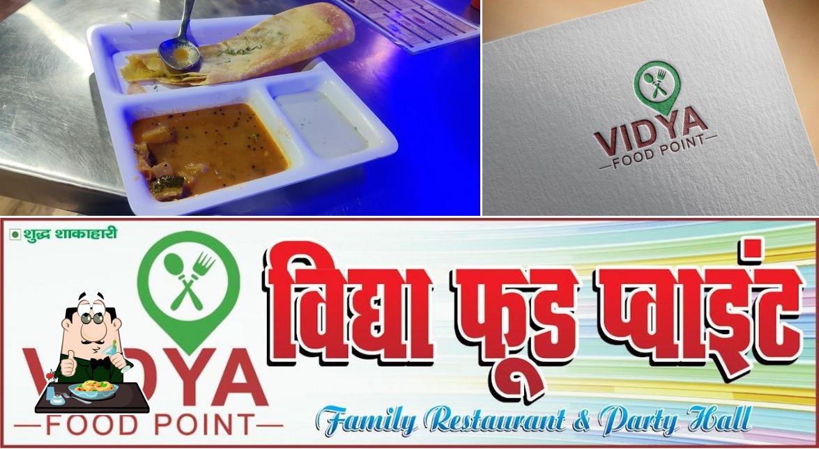 Food at Vidya food point ,family restaurant and party hall