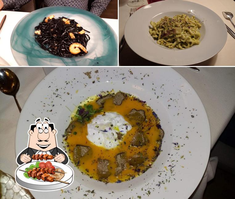 Platti al Ristorante L' Antica Rupe