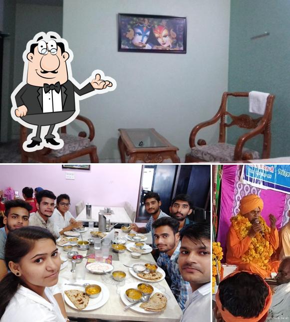 This is the image displaying interior and food at Sagar Reastaurant And Cafe