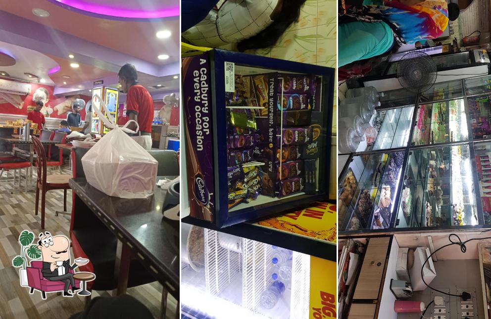 Check out how The Magnolia South Indian Restaurant and confectionery looks inside