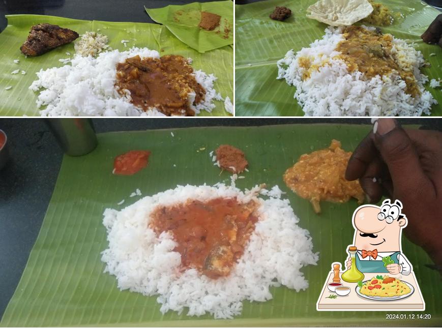 Food at Prema Mess
