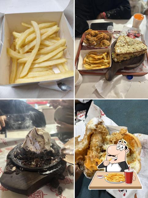 French fries at Al Baik