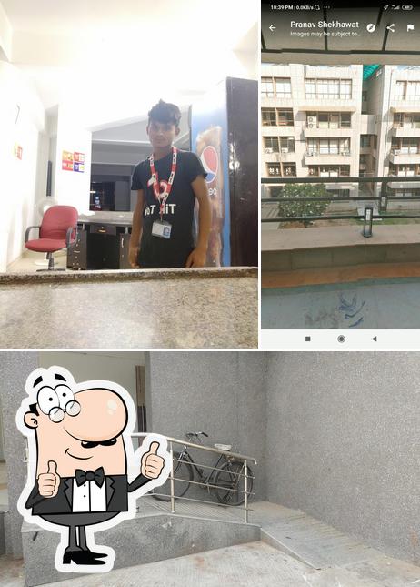 See this pic of BISAG Canteen