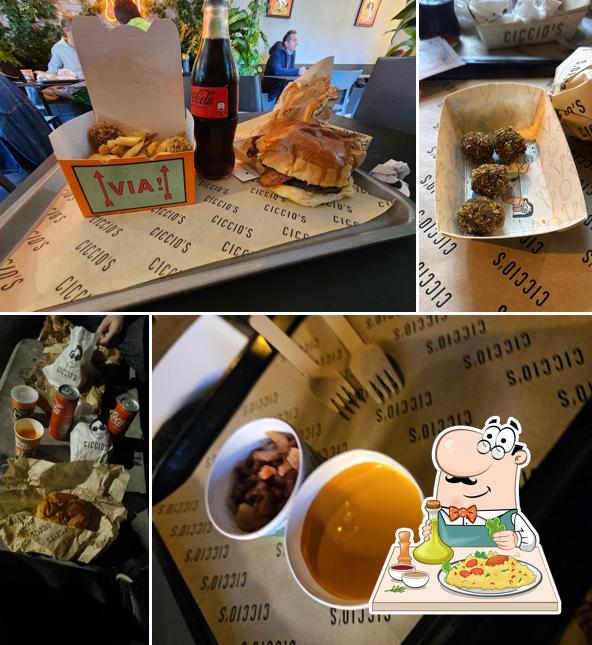 Cibo al Ciccio's Burger - La Lumia