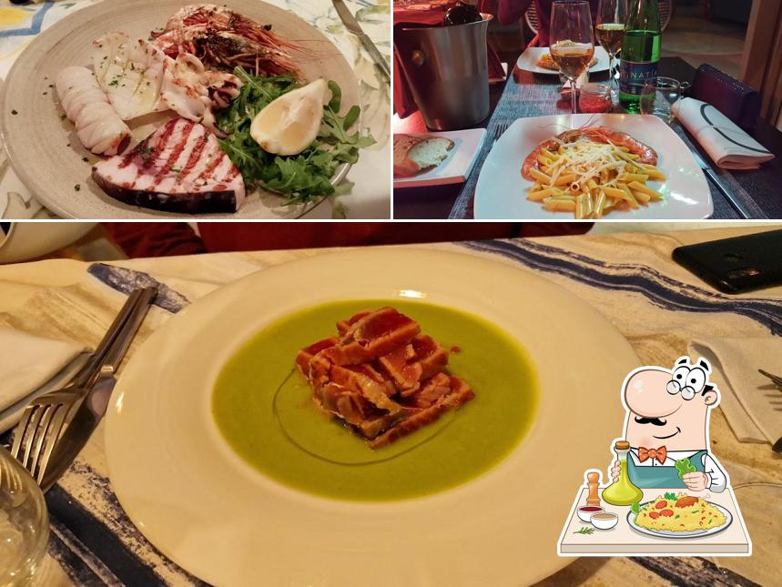 Cibo al Il Gusto Della Notte Cucina Di Mare