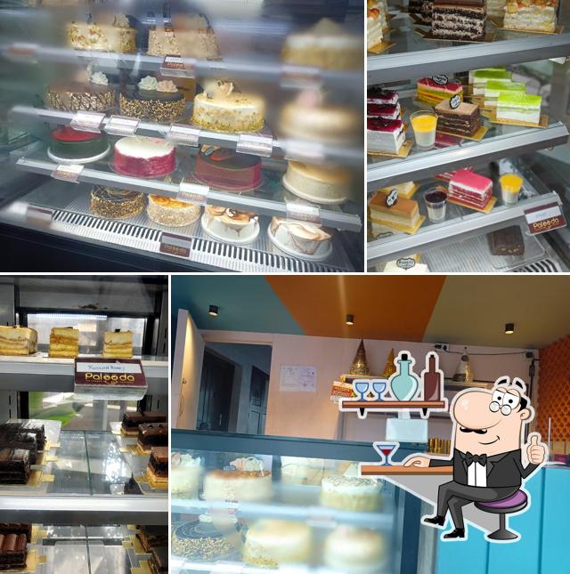 The interior of Palooda Ice Creams And Pastries