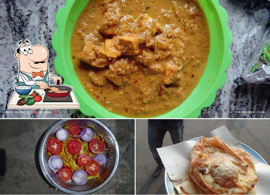 Chicken curry at Hotel Srihari