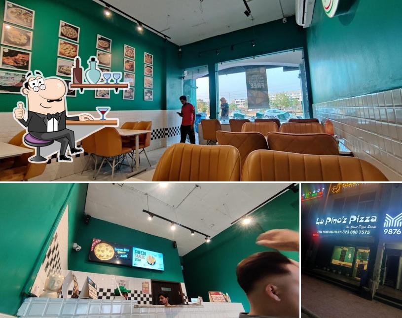 The interior of La Pino'z Pizza Tdi City