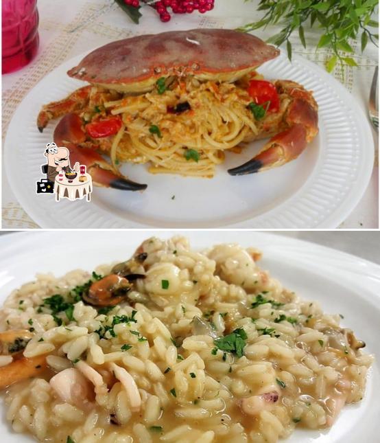 Cibo al Ristorante La Gondola Veneta