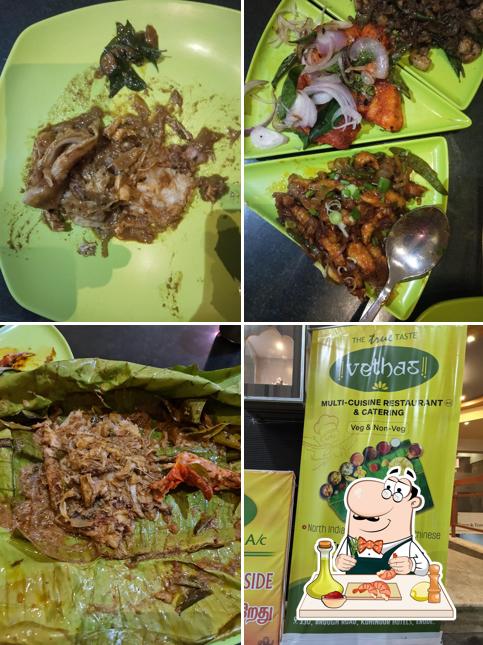 Get seafood at Vethas Multicusine Restaurant & Catering
