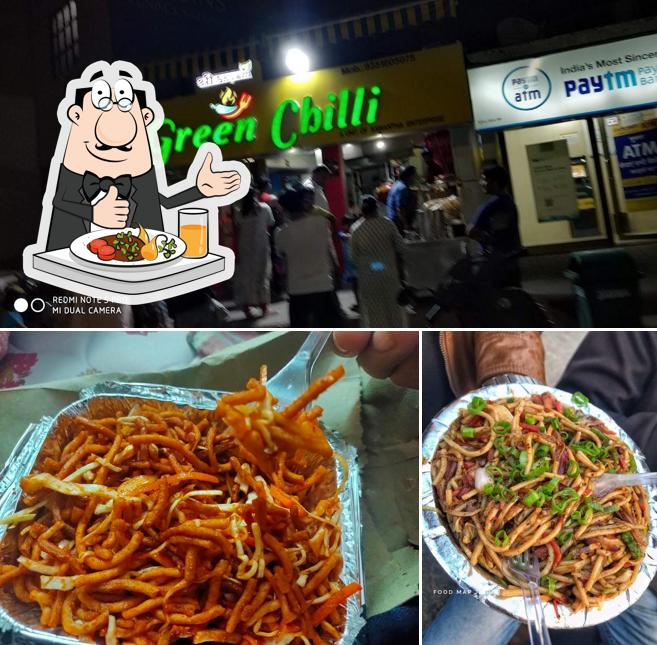 The image of food and exterior at Shree Shyam Green Chilli (A Unit of Samantha Enterprise)