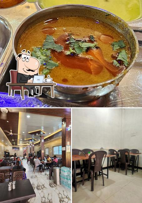 Sri ji brahman hotel is distinguished by interior and food
