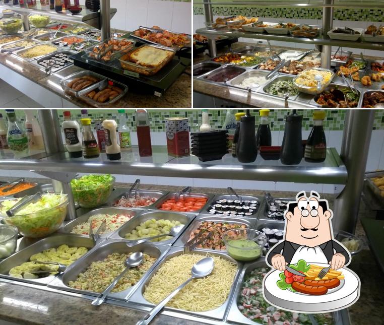 Comida em Tokio Grill