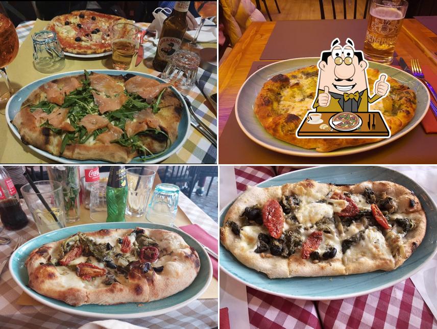 A Giordi Ristorante, puoi ordinare una bella pizza