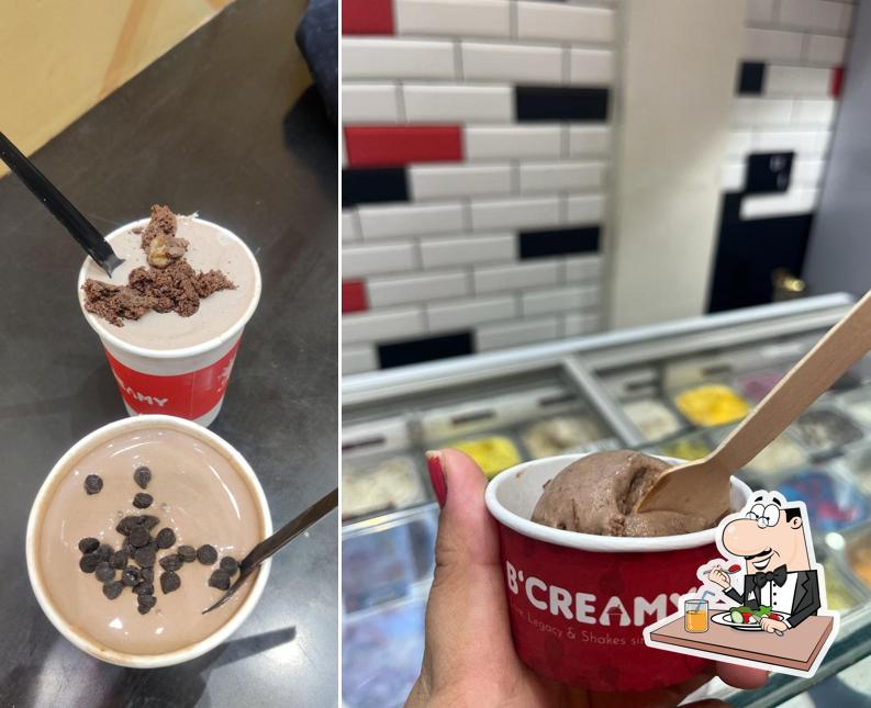 Meals at B'Creamy