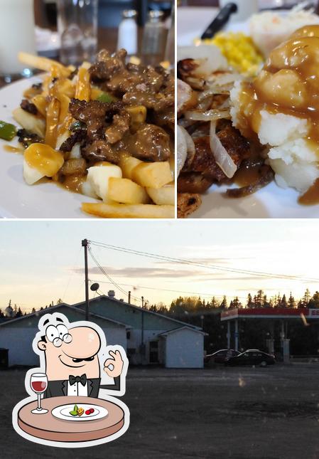 Voici l’image indiquant la nourriture et extérieur sur Bonne Route