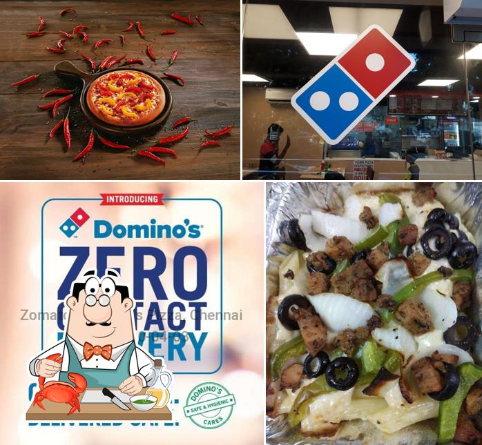 Get seafood at Domino's Pizza Nungumbakkam, Chennai