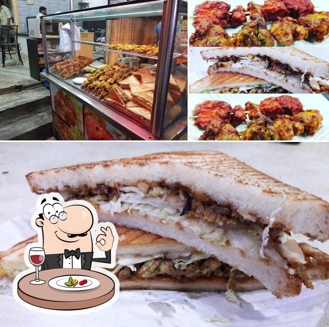 Pulled pork sandwich at M badam house