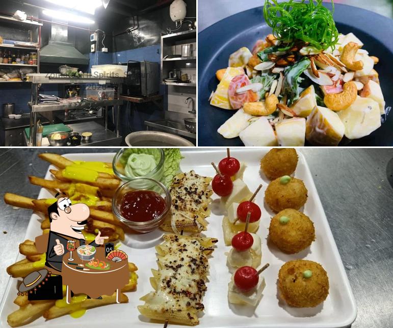 Food at Hi Spirits Cafe & Pub