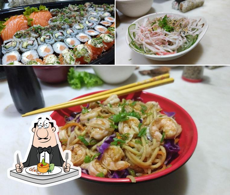 Platos en Kaneko Sushi Lounge