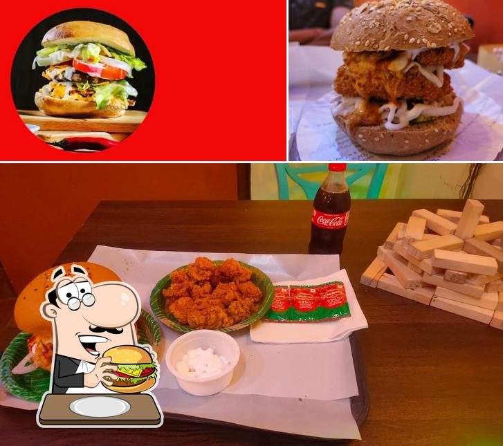 Order a burger at BURGER 99