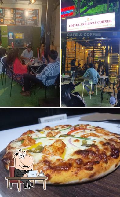 Coffee & Pizza Corner is distinguished by interior and pizza