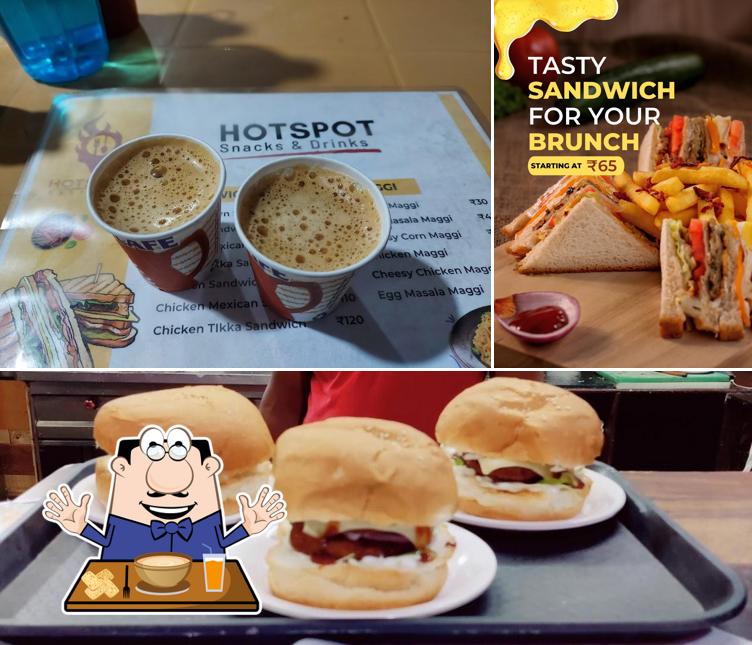 Clam chowder at HOTSPOT FASTFOOD