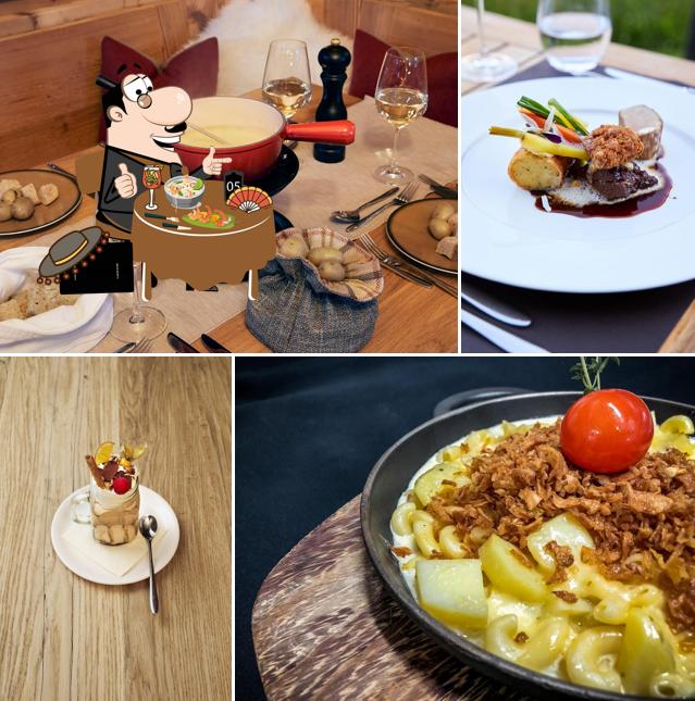 Cibo al Hotel Alpenland