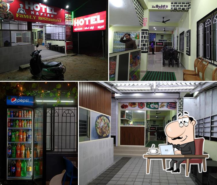The interior of Hotel Nafiah