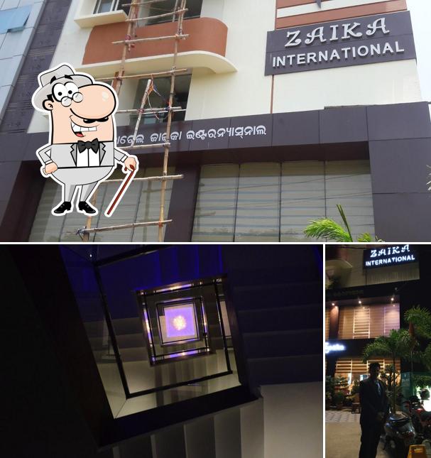 The exterior of Hotel Zaika International Balasore