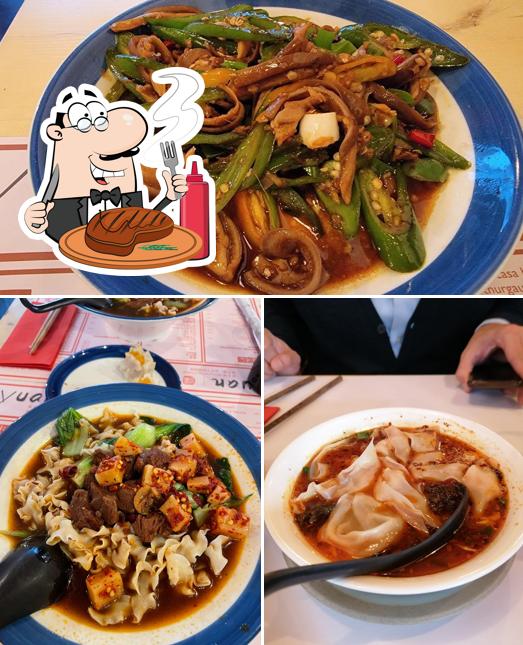 Scegli i un pasto a base di carne a Yuan