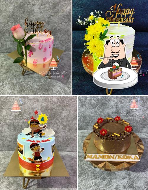 Chocolate cake at Bake Fairy